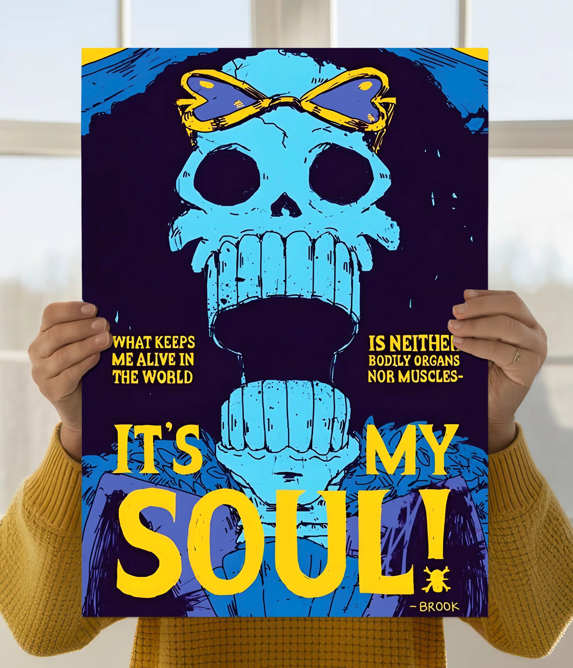 Brook “It’s My Soul!” One Piece Wall Poster Main Image - Everanta