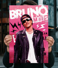 Bruno Mars – Retro Pop Wall Poster