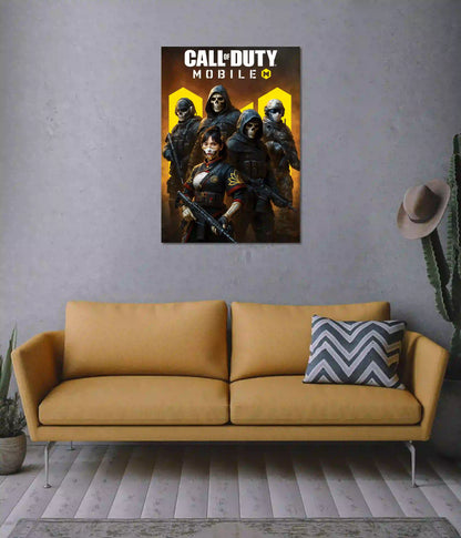 Call of Duty Mobile Elite Squad Poster on Wall - Everanta