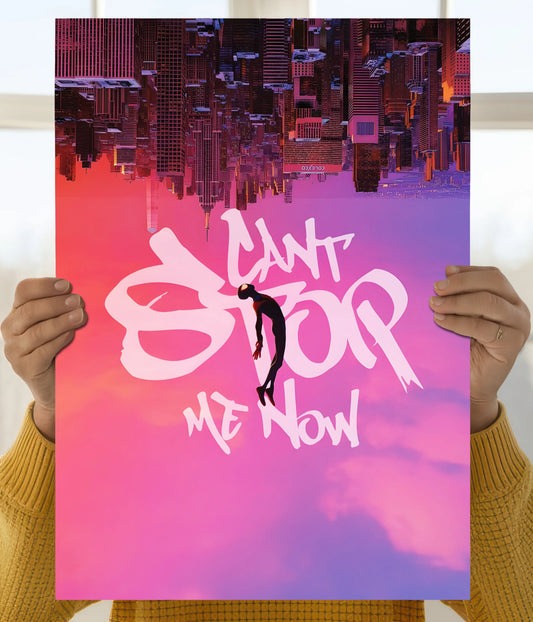 Can’t Stop Me Now – Spider-Verse Wall Poster Main Image - Everanta