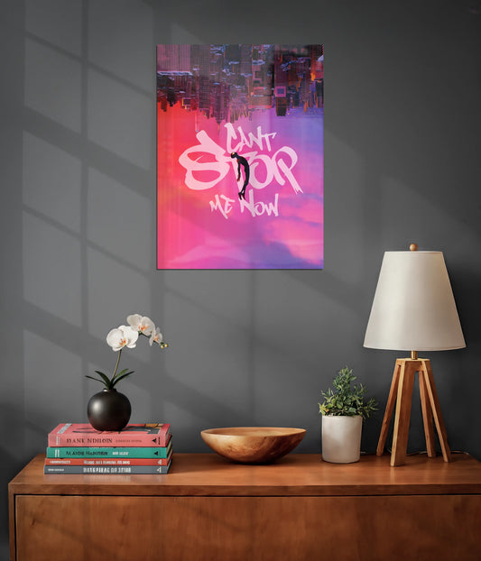 Can’t Stop Me Now – Spiderman Metal Poster on Wall - Everanta