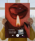 Carmen Lana Del Rey Aesthetic Poster