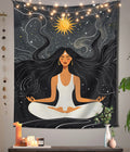 Celestial Calm – Divine Meditation Wall Tapestry