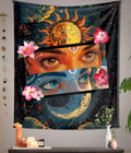 Celestial Divine Eyes Tapestry