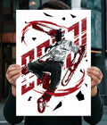 Chainsaw Man Denji Action Pose Anime Poster