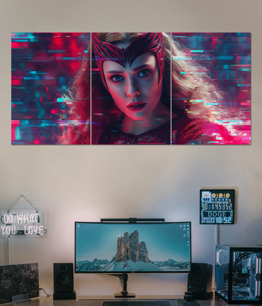Chaos Magic - Scarlet Witch Split Wall Poster Main Image - Everanta