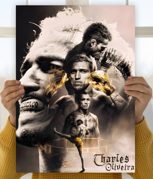 Charles Oliveira – UFC Warrior Wall Poster Main Image - Everanta