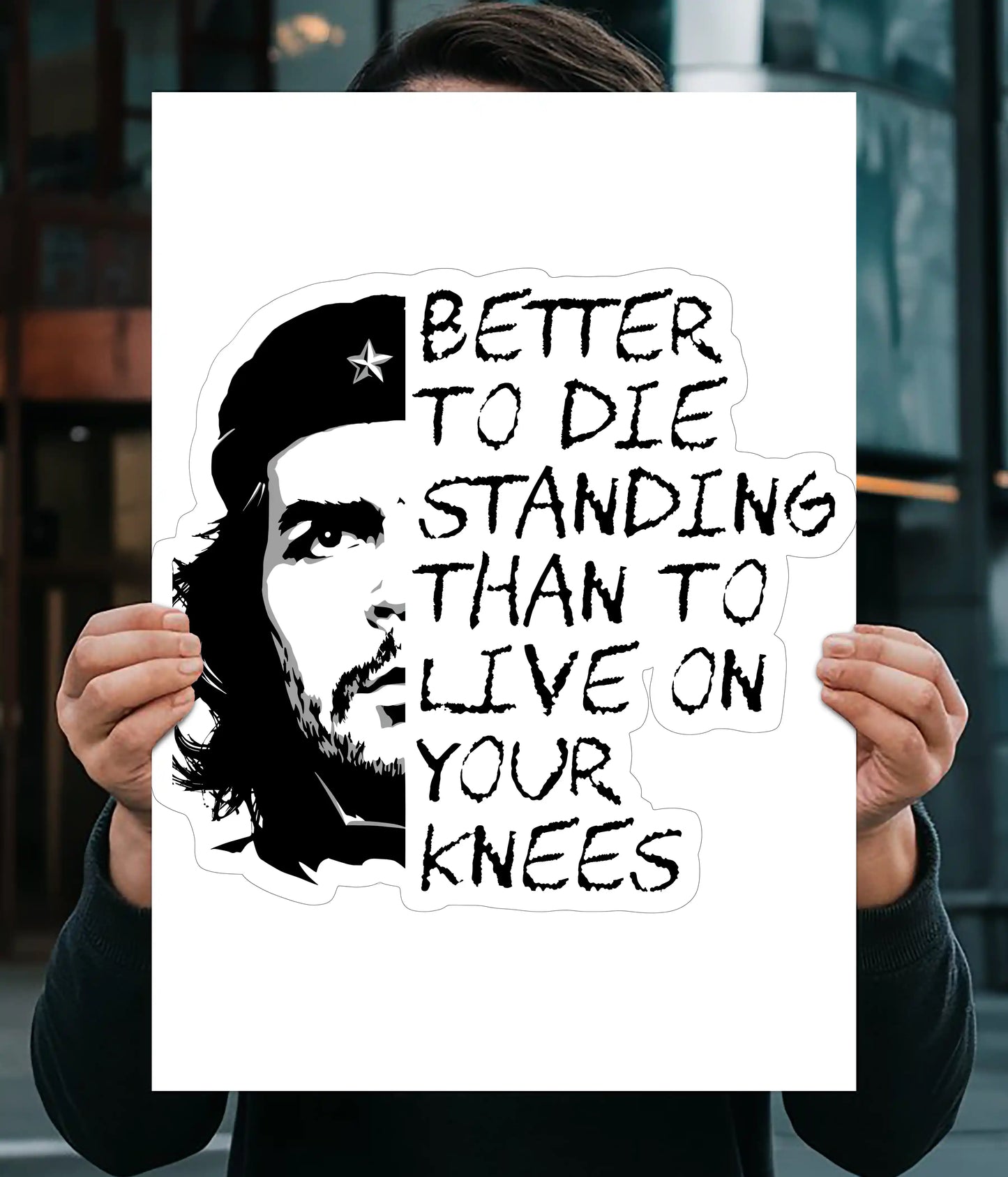 Che Guevara Quote Motivational Poster Main Image - Everanta