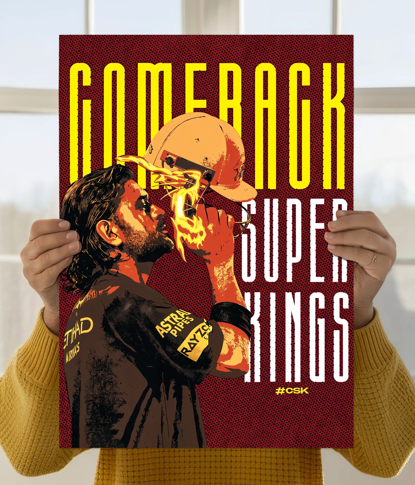 Comeback Super Kings Wall Poster Main Image - Everanta