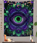 Cosmic All-Seeing Eye Psychedelic Wall Tapestry