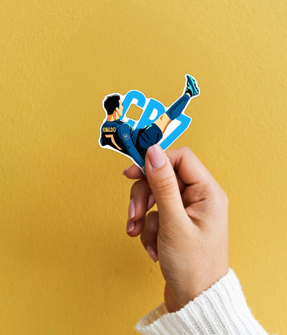 Cristiano Ronaldo CR7 Football Stickers Pack in Hand - Everanta