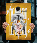 Cristiano Ronaldo – Golden Glory Wall Poster