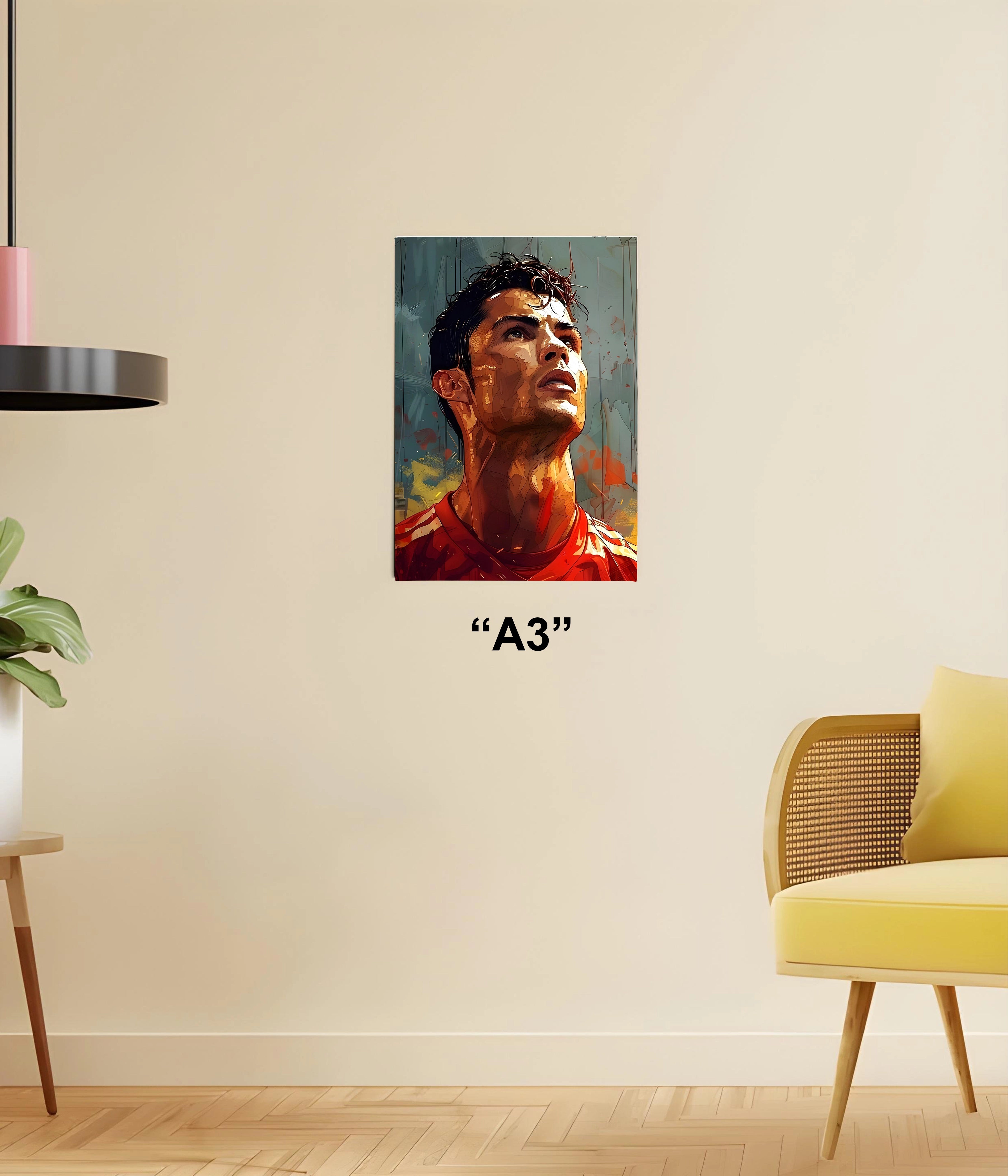 Cristiano Ronaldo – Legacy in Motion Sports Poster A3 Size - Everanta
