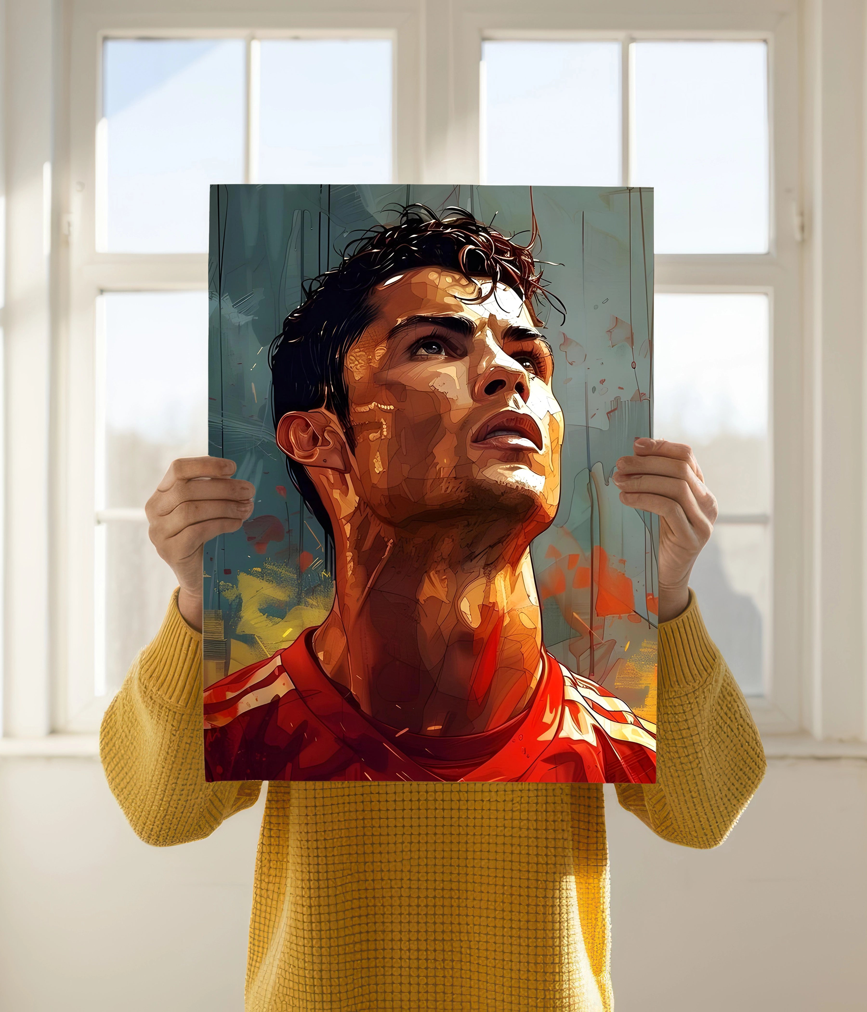 Cristiano Ronaldo – Legacy in Motion Sports Poster - Everanta