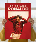 Cristiano Ronaldo Manchester United Poster
