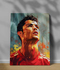 Cristiano Ronaldo – Relentless Rise Canvas Print