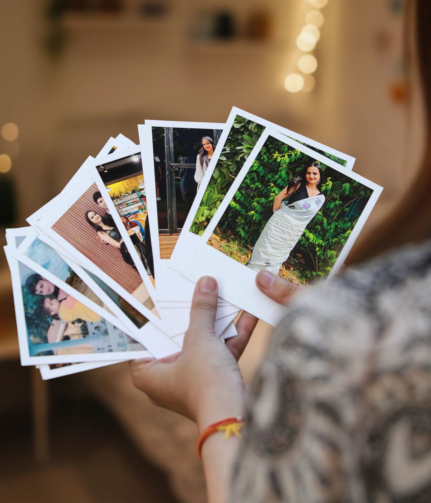 Hold Custom Polaroid Prints – Retro Photo Prints in Hands - Everanta