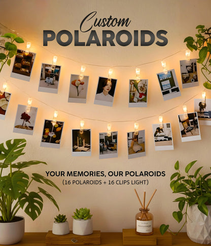 Custom Polaroids with or Without Lights - Everanta