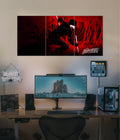 The Man Without Fear – Daredevil Split Poster