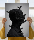 Dark Silence Aesthetic Poster