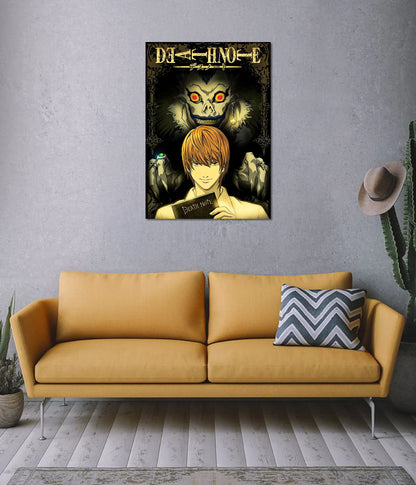 Death Note Light & Ryuk Poster on Wall - Everanta