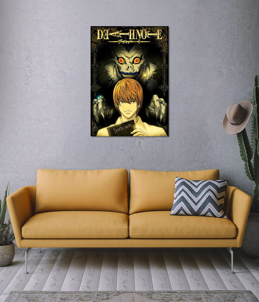 Death Note Light & Ryuk Poster on Wall - Everanta