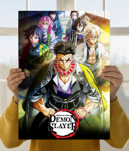 Demon Slayer Hashira Squad Poster Main Image - Everanta