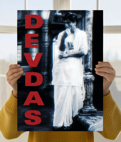 Devdas – Tragic Romance Cinematic Wall Poster Main Image - Everanta