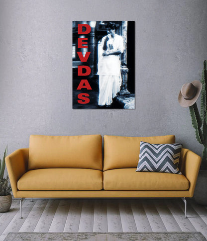 Devdas – Tragic Romance Cinematic Wall Poster on Wall - Everanta