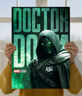 Doctor Doom Emerald Shadow Wall Poster