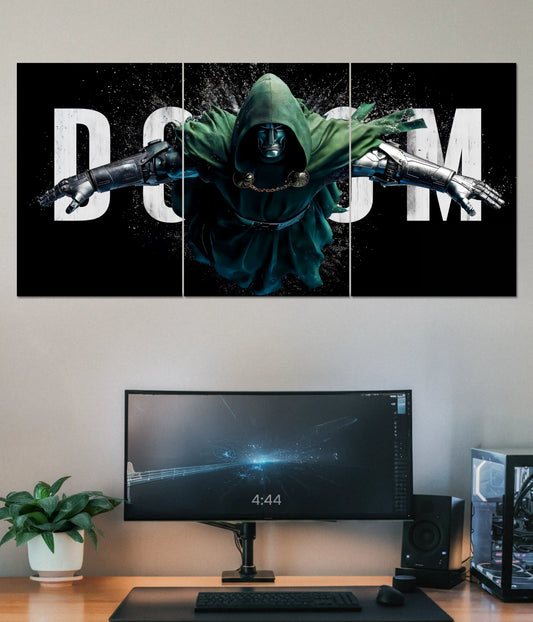 Doctor Doom Power Rise Split Poster Main Image - Everanta