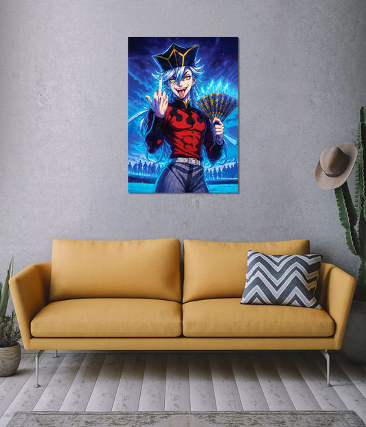 Doma Ice Demon – Upper Rank Two Demon Poster on Wall - Everanta