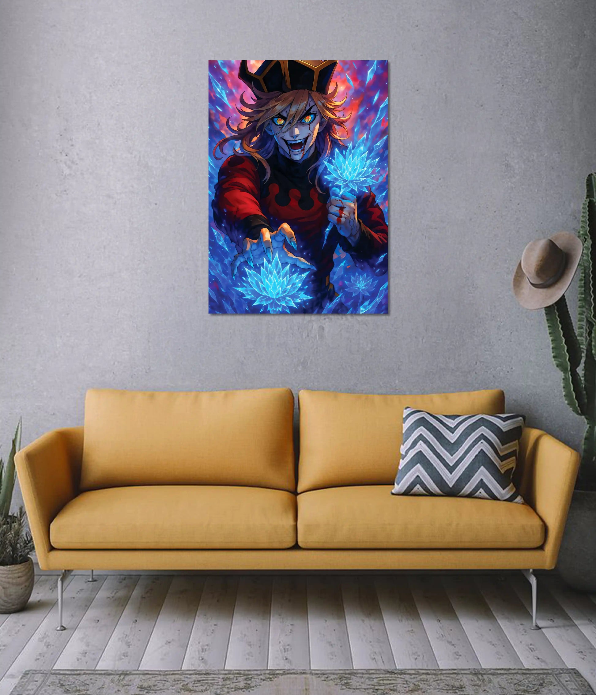 Doma – Upper Rank Two Ice Demon Poster on Wall - Everanta