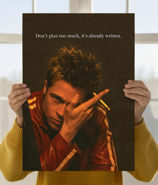 Don’t Plan Too Much Movie Wall Poster Main Image - Everanta