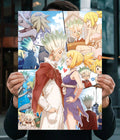 Dr. Stone Senku & Kohaku Poster