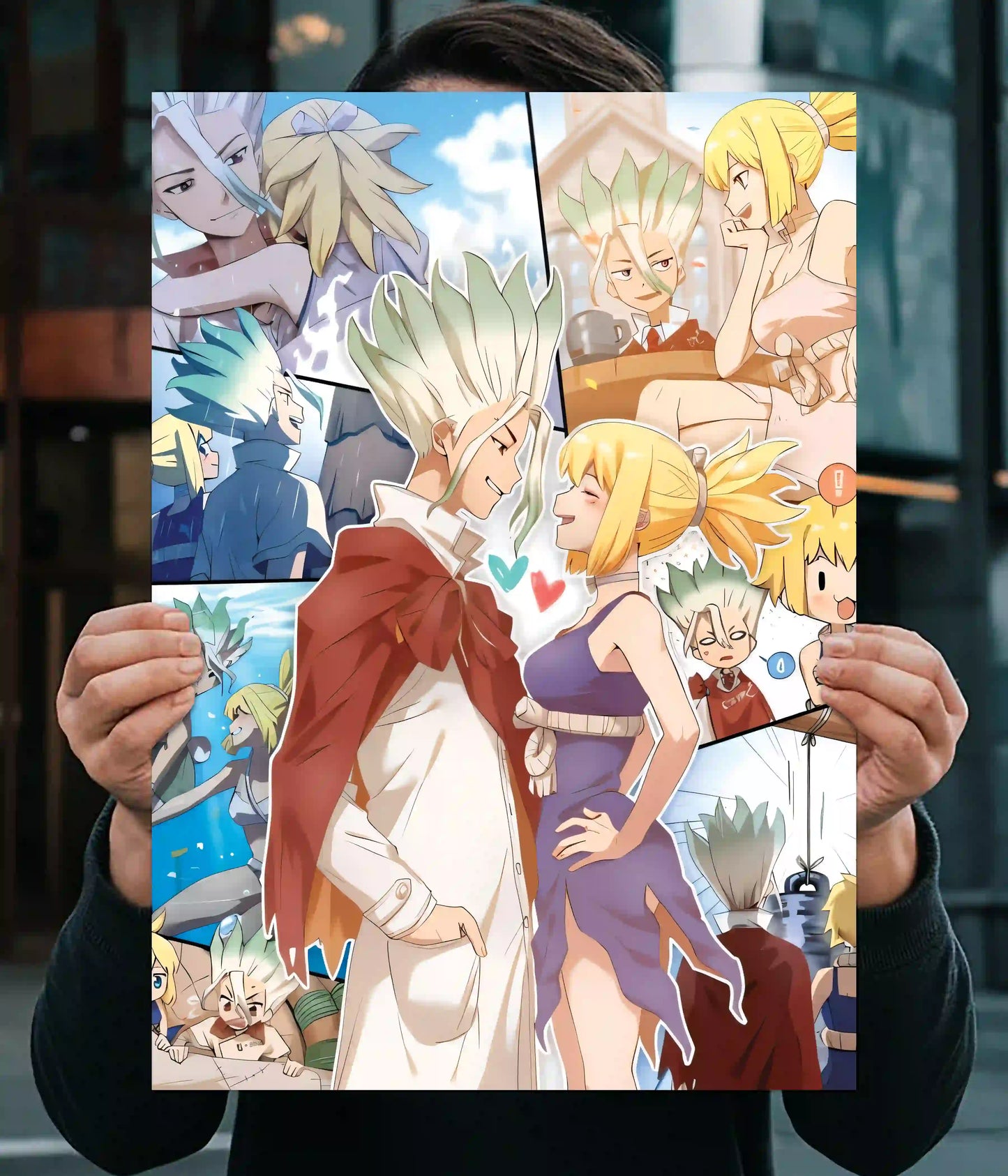Dr. Stone Senku & Kohaku Poster Main Image - Everanta