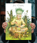 Dr. Stone Senku Science Lab Poster