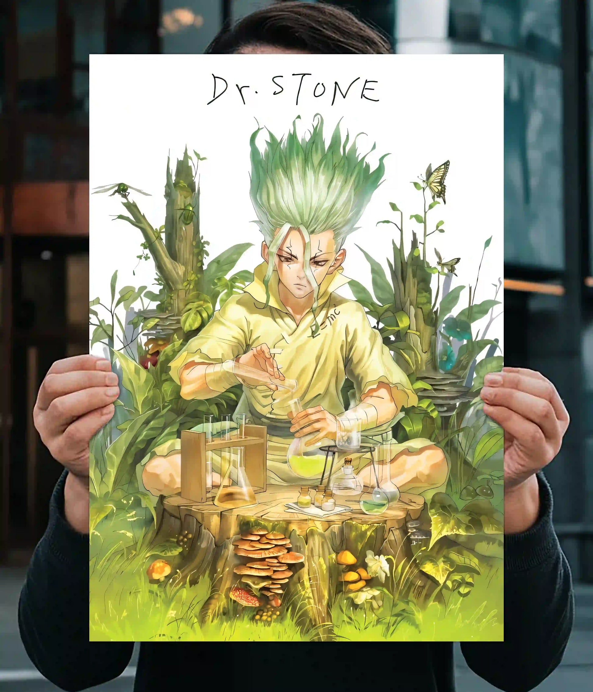 Dr. Stone Senku Science Lab Poster Main Image - Everanta