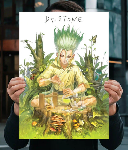 Dr. Stone Senku Science Lab Poster Main Image - Everanta