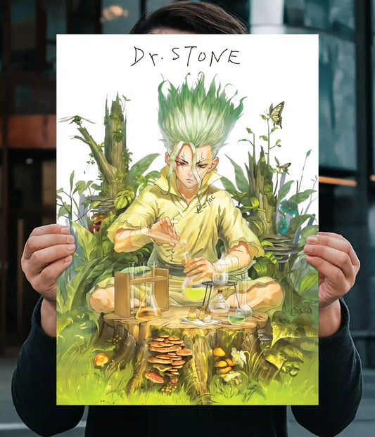 Dr. Stone Senku Science Lab Poster Main Image - Everanta
