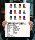 Drake Certified Lover Boy Album Poster