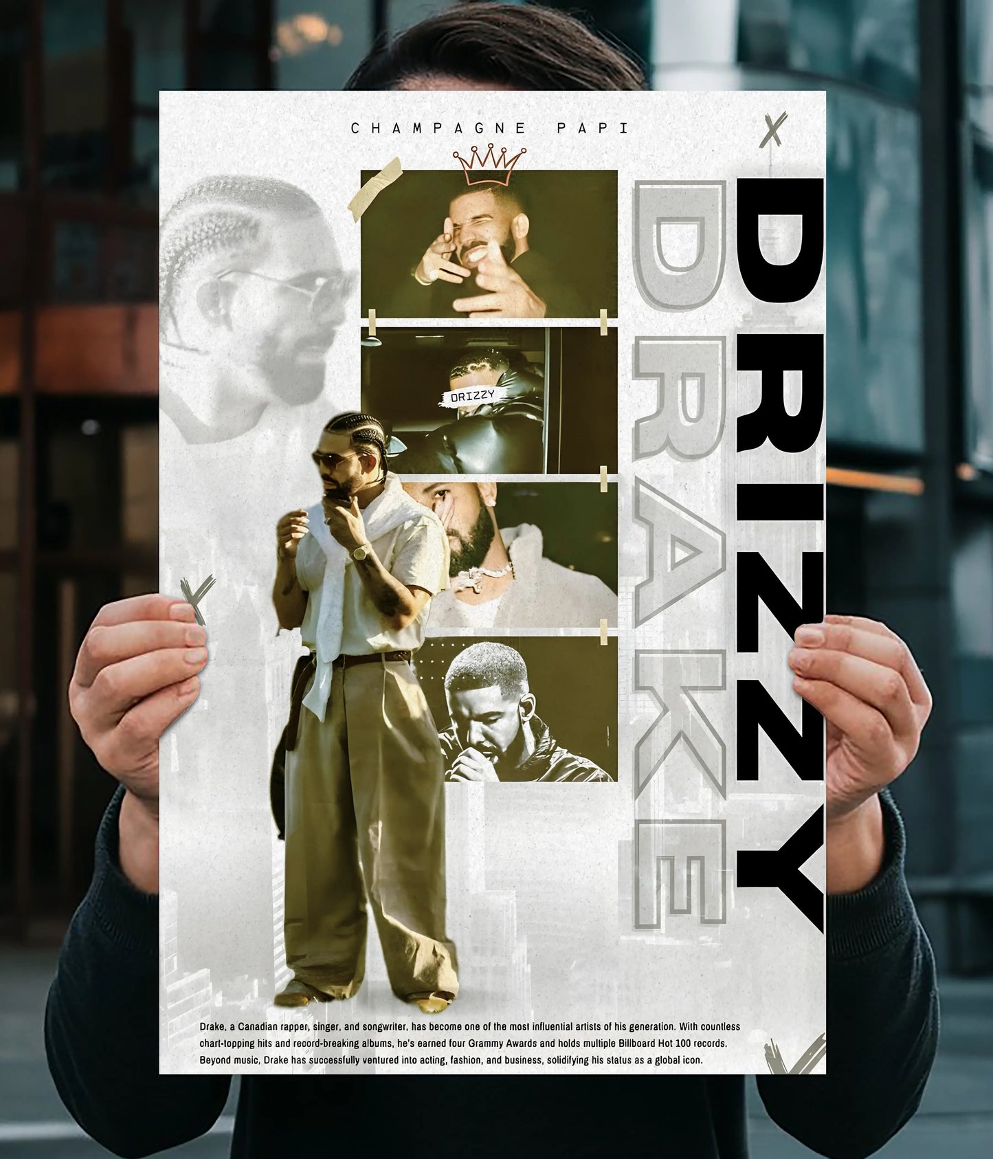 Drizzy Drake Wall Poster Main Image - Everanta