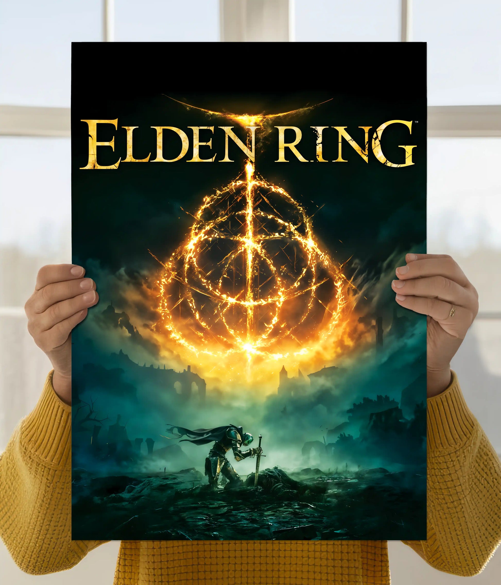 Elden Ring Glowing Sigil Poster Main Image - Everanta