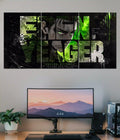 Eren Yeager Freedom Split Poster