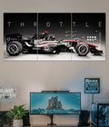 F1 Throttle Split Poster