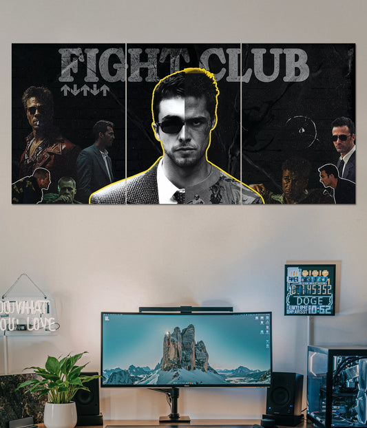 Fight Club Split Poster Main Image - Everanta