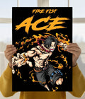 Fire Fist Ace – One Piece Wall Poster