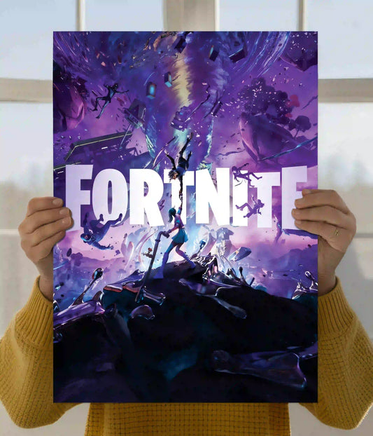 Fortnite Battle Gaming Poster Main Image - Everanta