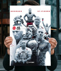 Georges St-Pierre – UFC Legend Wall Poster