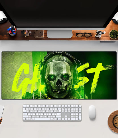 Ghost Desk Mat – Call of Duty Inspired Extended Gaming Mouse Pad Main Image - Everanta